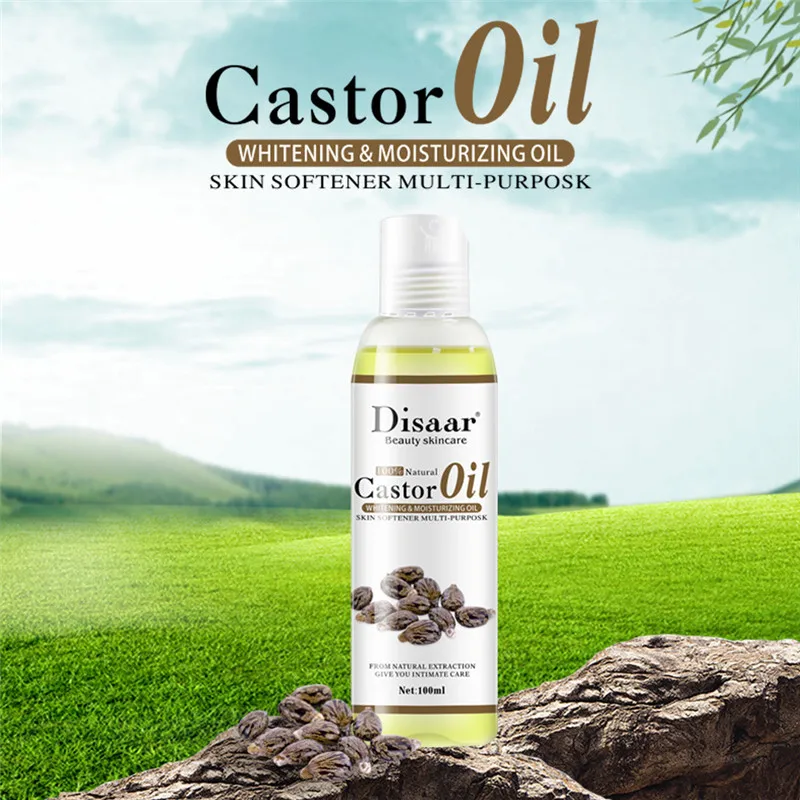

100% Organic Castor Oil Body Relaxation Massage Essential Oil Mixing Moisturizer Body Emollient Brightening Oil TSLM1