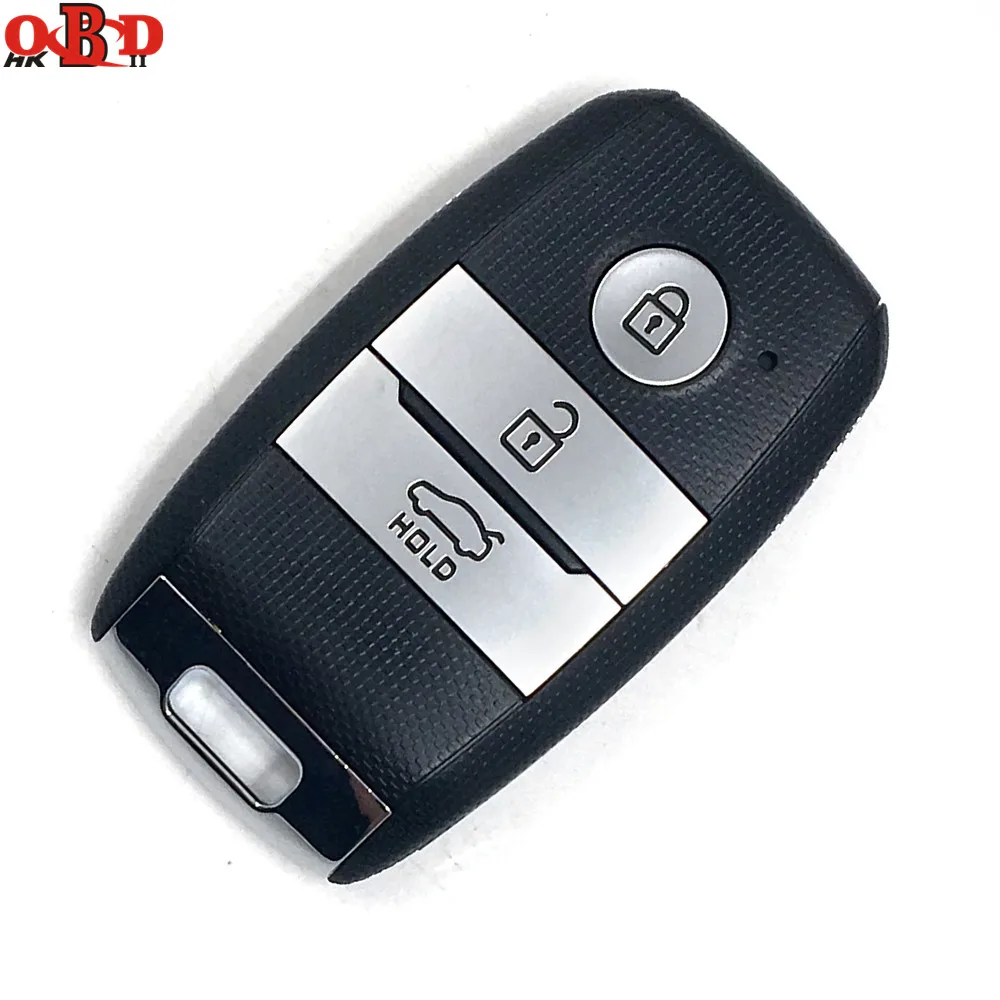 

HKOBDII New Folding Flip Remote Car Key Fob Keyless Entry 3 Button 433Mhz With 46 Electronic Chip For K5 Sorento Sportage