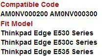 Ноутбук ЖК-дисплей петли для lenovo Thinkpad Edge E530 E530c E535 серии 15," AM0NV000200 AM0NV000300