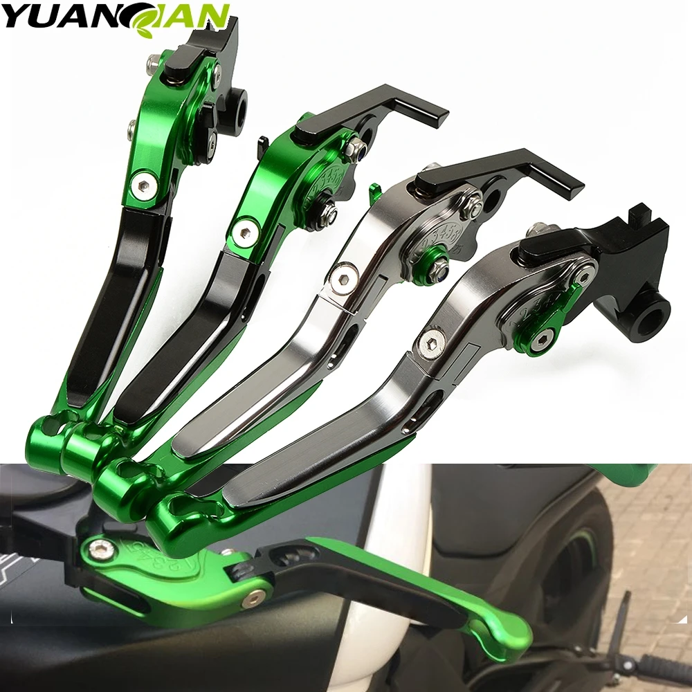 CNC Motorcycle Brakes Clutch Levers For Kawasaki Ninja ZX10R 2006 2015