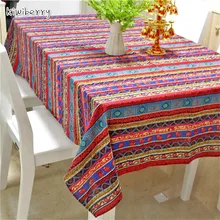 Bohemian Geometric Style Dining Embroidery Table Cloth Japanese Decor Cotton Tablecloth Hot Sale Rectangular Textile Table Cover Bohemian Geometric Style Dining Embroidery Table Cloth Japanese Decor Cotton Tablecloth Hot Sale Rectangular Textile Table Cover