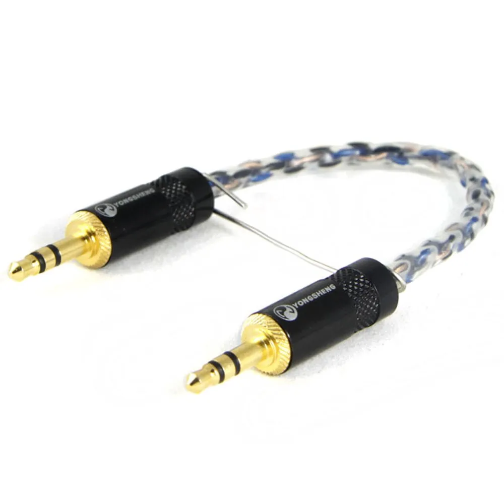 

ZY Cable ZY-014 HIFI CABLE Pailiccs 3.5 to 3.5 Audio cable adater Professional cable