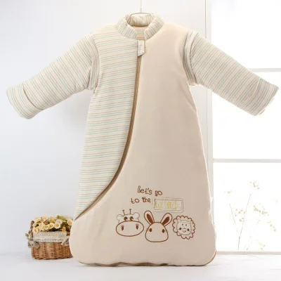 Buy Newborn Sleeping Bag Spring and Autumn Winter Cotton Mushroom Sleeping Bag Baby Anti kick Baby Cotton Sleeping Bag