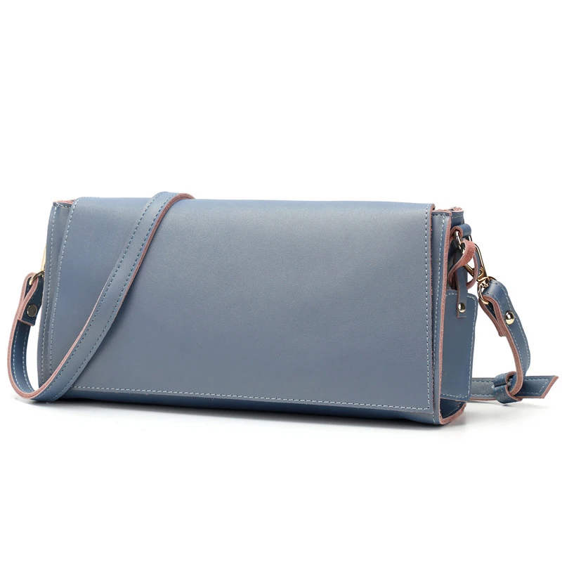 

Newest Simple Style Women Crossbody bag Split Leather Small Flap Bag Fashion Design Shoulder Bag Lady Messenger Bag Bolsa