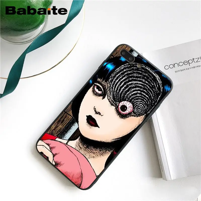 Babaite Junji Ito футболки ужас чехол для телефона для iphone 11 Pro 11Pro Max 8 7 6 6S Plus X XS MAX 5 5S SE XR - Цвет: A15