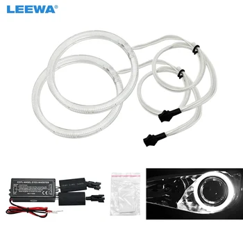 

LEEWA 2X106MM Special Car CCFL Halo Rings Angel Eyes Light for Subaru Legacy DRL Headlight White #CA991