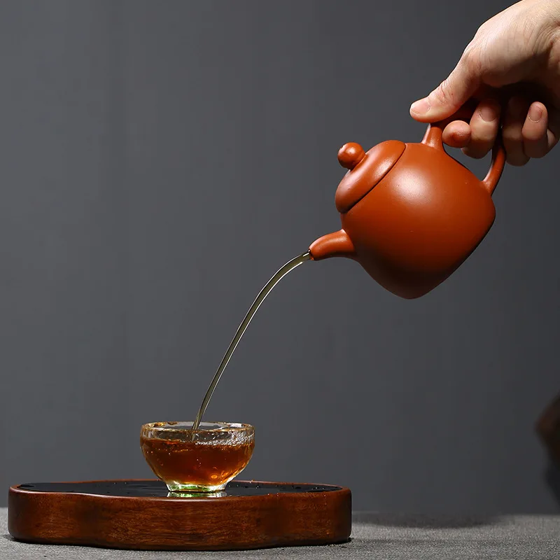 230 мл аутентичный Zisha чайник, специальная фиолетовая глина yixing, известный античный чай ручной работы, кунг-фу, чайный столик, подарок