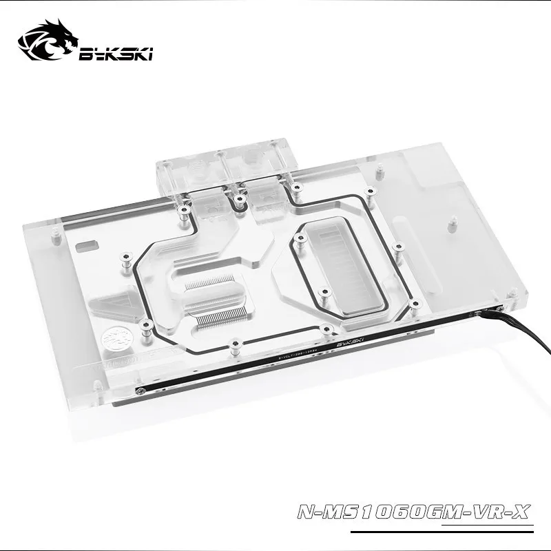 Bykski N-MS1060GM-VR-X с полным покрытием GPU водоблок для VGA MSI GTX 1060 GAMING VR X 6G графическая карта VGA кулер