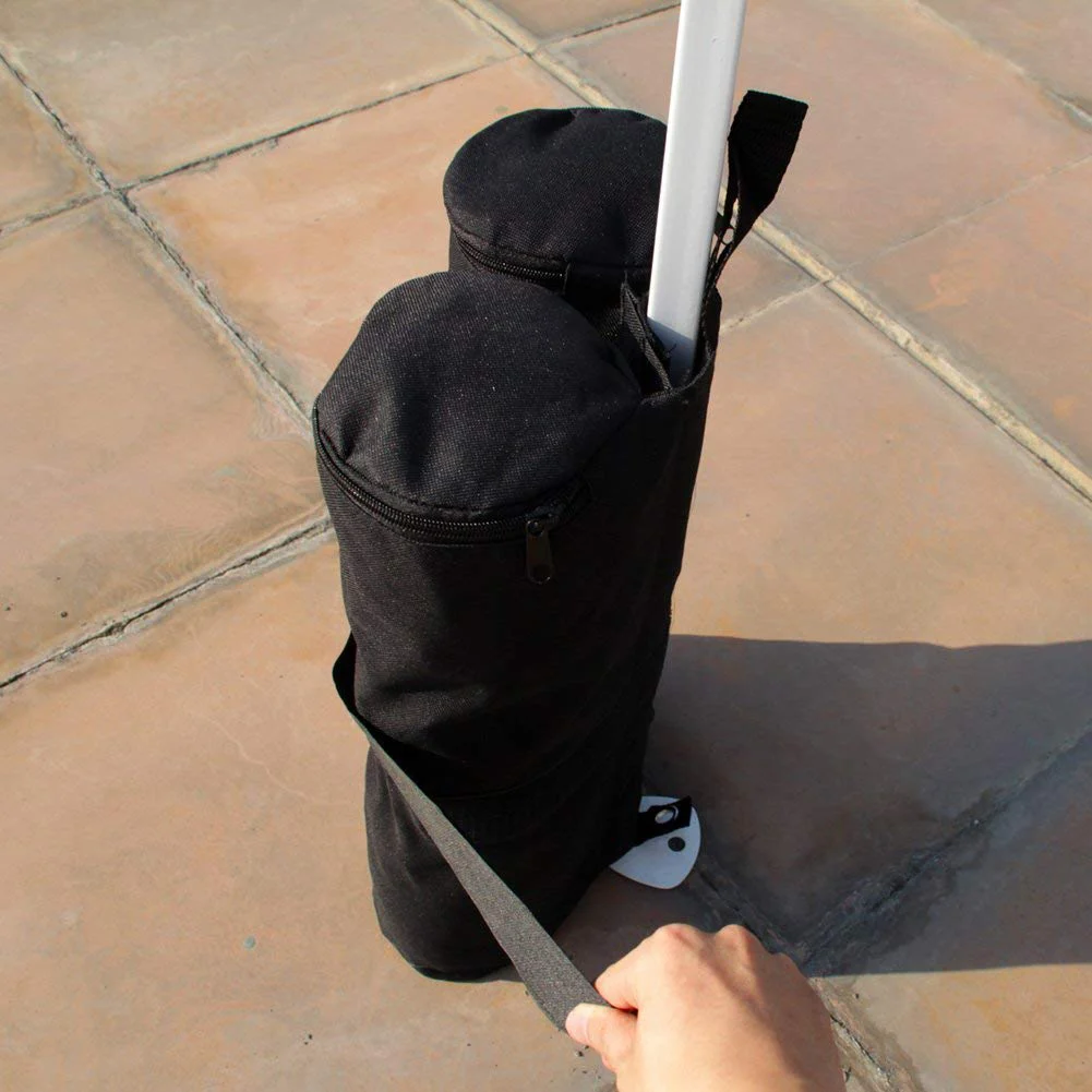 

Newly Weight Sand Bags Gazebo Tent Leg Weighted Canopy Foot For Outdoor Sun Shelter BFE88