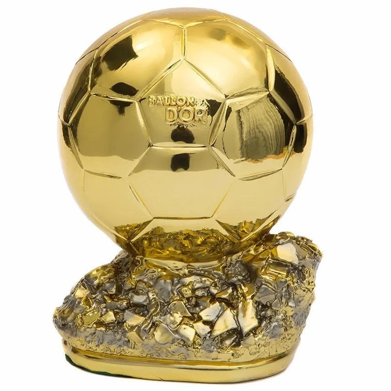 

2018 Ballon d'Or Trophy Football Golden Ball Award Trofei Calcio World's Best Player MVP Soccer Fans Craft Souvenir Home Decor