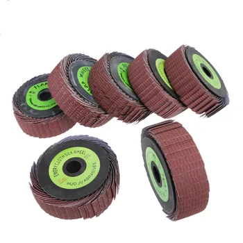 

DRELD 1Pc Dremel Accessories Emery Cloth Polishing Wheel Buffing Grinding Disc For Rotary Tool Grinder Tool 2 Inch Grit 80-400