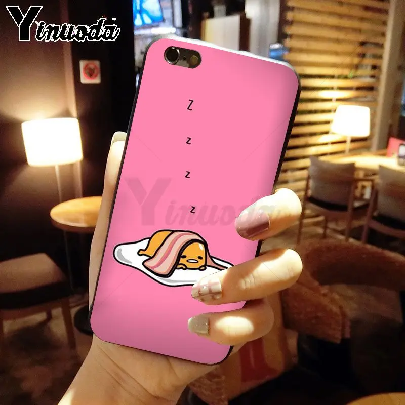 Cute cartoon gudetama fried eggs