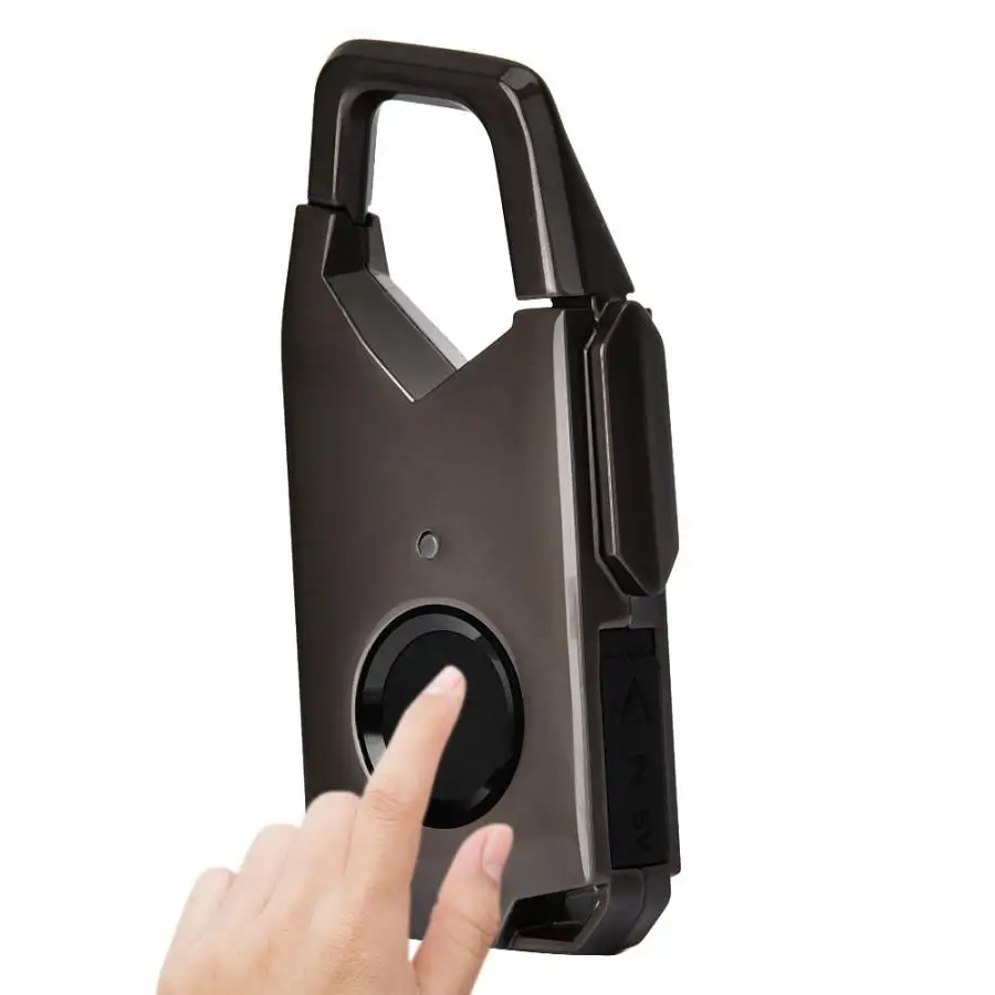 

Smart Fingerprint Lock Waterproof USB Charge Padlock for Gym/Locker/Luggage/Suitcase/Cabinet on sale