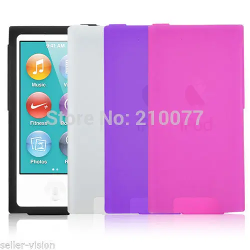 В наличии! 1 шт./лот новый мягкий силиконовый чехол для Apple iPod Nano 7 8 поколения |