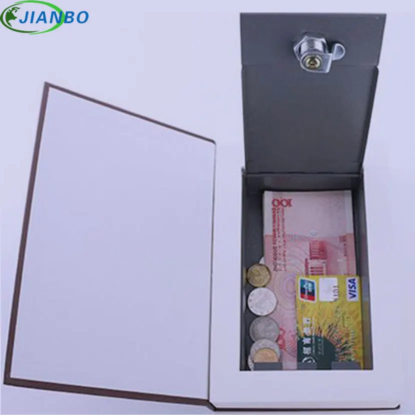Security Simulation Dictionary Book Case Home Cash Money Jewelry Locker Hidden Safe Box Key Lock Box For Kid Gift 22*15.5*4.5CM