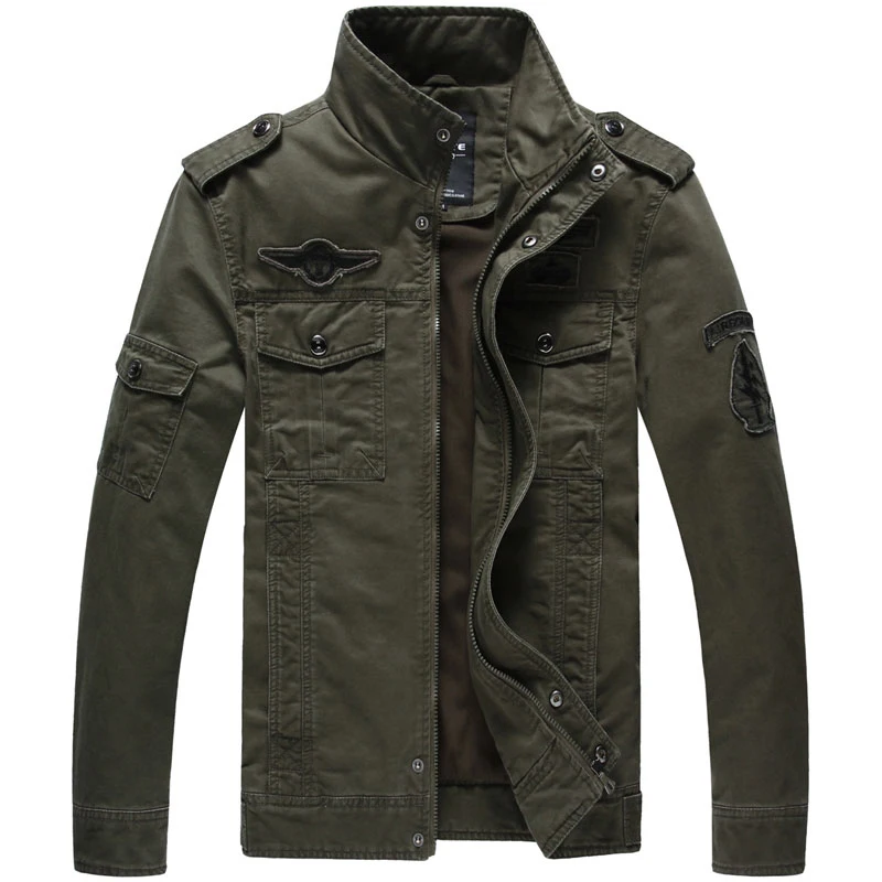 Extra large size men jacket plus size 6XL new arrival military cost air