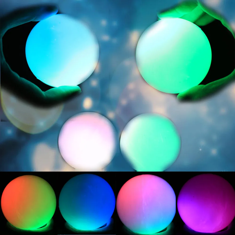 Magic LED Ball Changing Color Every Bounce 7 Light Modes Fusion Ball Interest children's toys Jouets pour enfants#g11