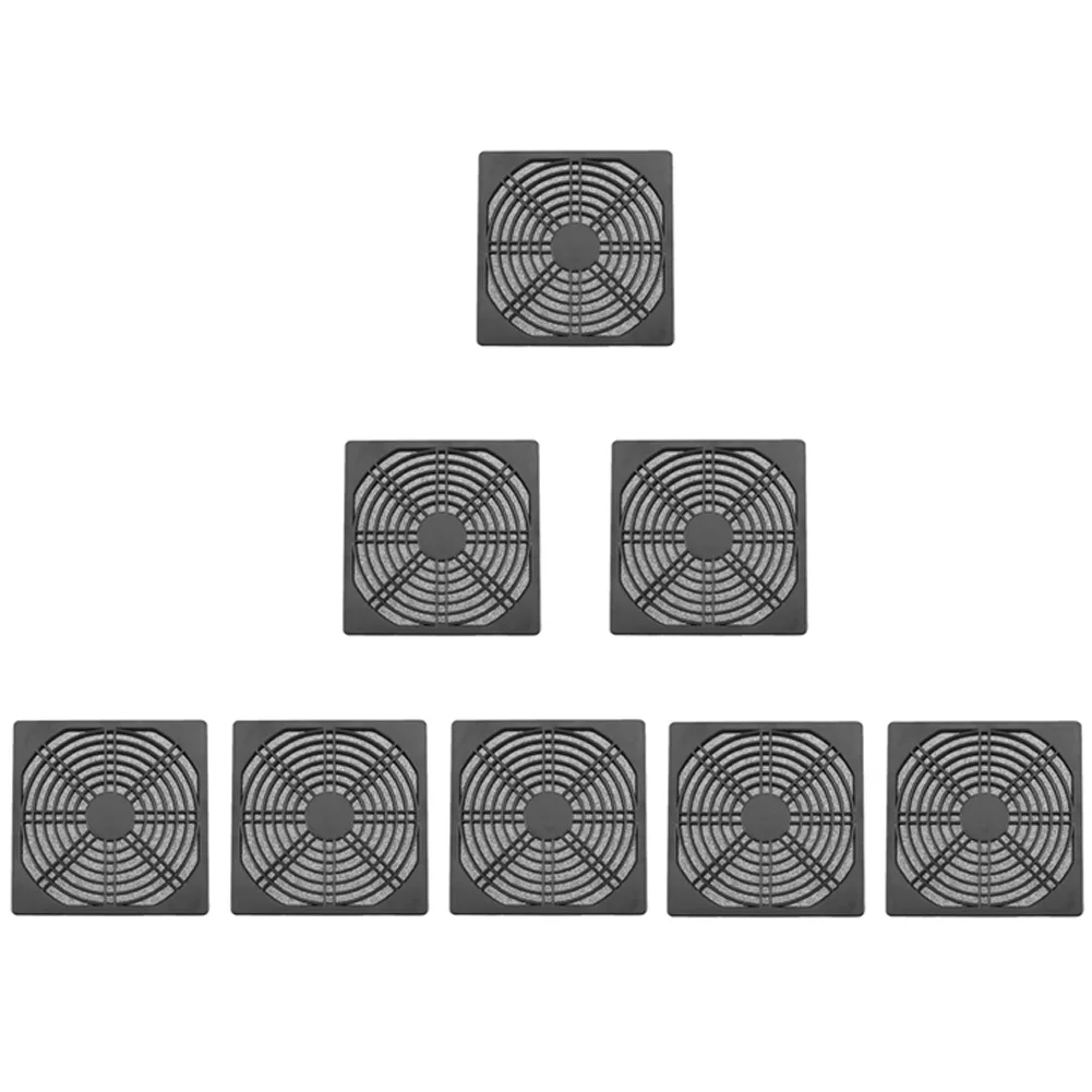 Пылезащитный чехол 120 мм 1 шт/2 шт/5 шт, защитный фильтр для вентилятора, Защитная крышка для гриля, пластиковый чехол для компьютера, чехол крышка вентилятора охлаждения, сетка