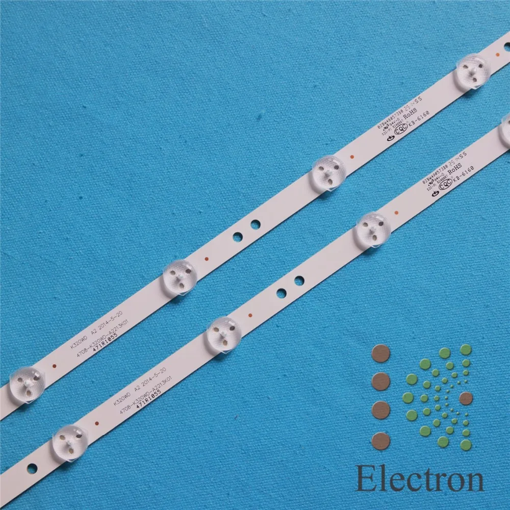 Светодиодная лента для подсветки TCL LE32D59 Philips 32PFL3045 32 дюйма 2 шт. 62 см * см|strip led|strip led