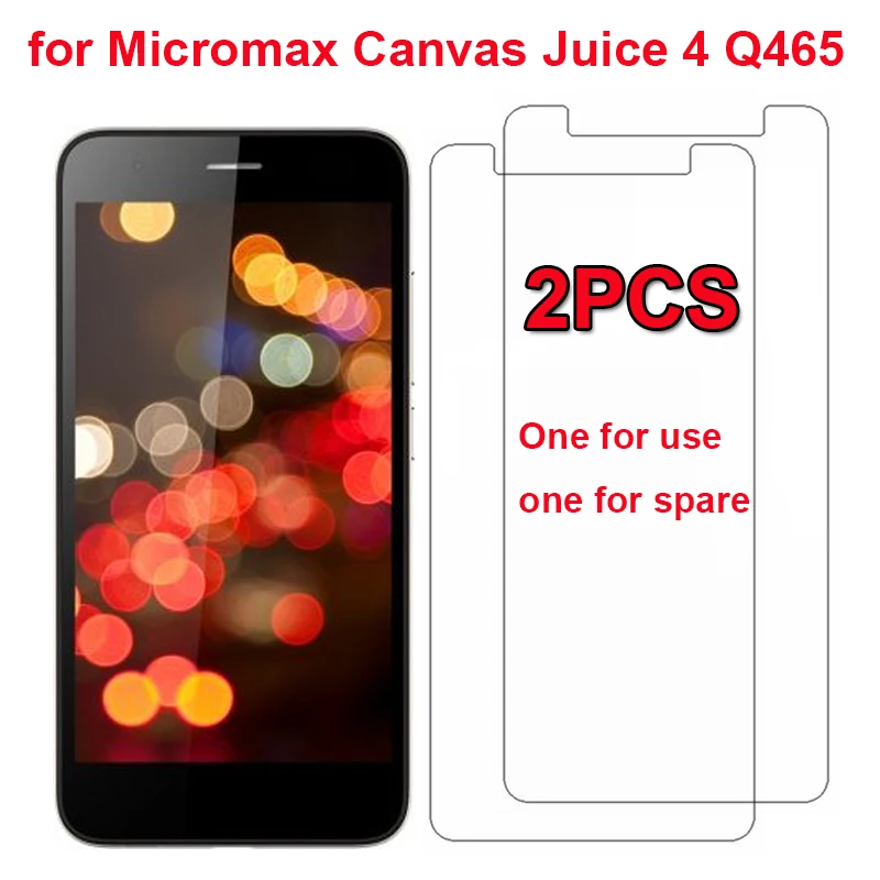 2 шт для Q465 закаленное стекло Micromax Canvas Juice 4 защита экрана Мобильный телефон Защита
