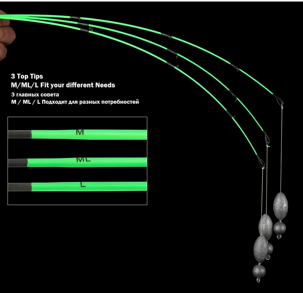 RoseWood спиннинг Литье удочка 2,1 м 3 наконечника L ML m 7 'высокоуглеродистая рыболовная спиннинговая Удочка приманка рыболовные удочки для улицы