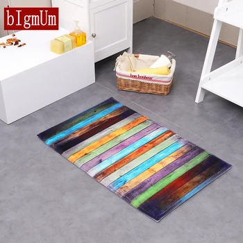 

Thick Carpets for Living Room Colorful Fish/Deer Cartoon Print For Kids Room Floor Mat Decorative Rugs Water Absorption Non-Slip