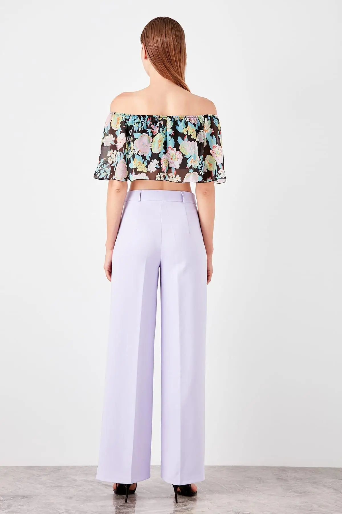 Trendyol Lilac классические брюки TWOSS19BB0524|Брюки |