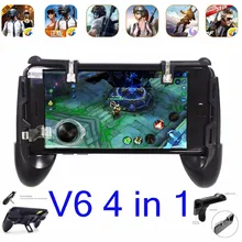 L1 R1 PUBG мобильной игры геймпад для iPhone ISO мобильной игры контроллер шутер триггер огонь Кнопка Touch Pad r1l1 Aim ключ PUBG V6