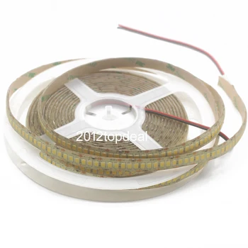 

1m 2m 3m 4m 5m/lot 10mm PCB 2835 SMD 1200 LED Strip tape DC12V ip65 waterproof Flexible Light 240 leds/m, White Warm White