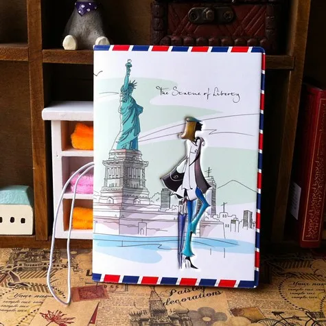Модная Обложка для паспорта Miss love для путешествий, сумка для кредитных карт, 3D дизайн, ПВХ кожа, визитница, держатель для паспорта, 14*9,6 см
