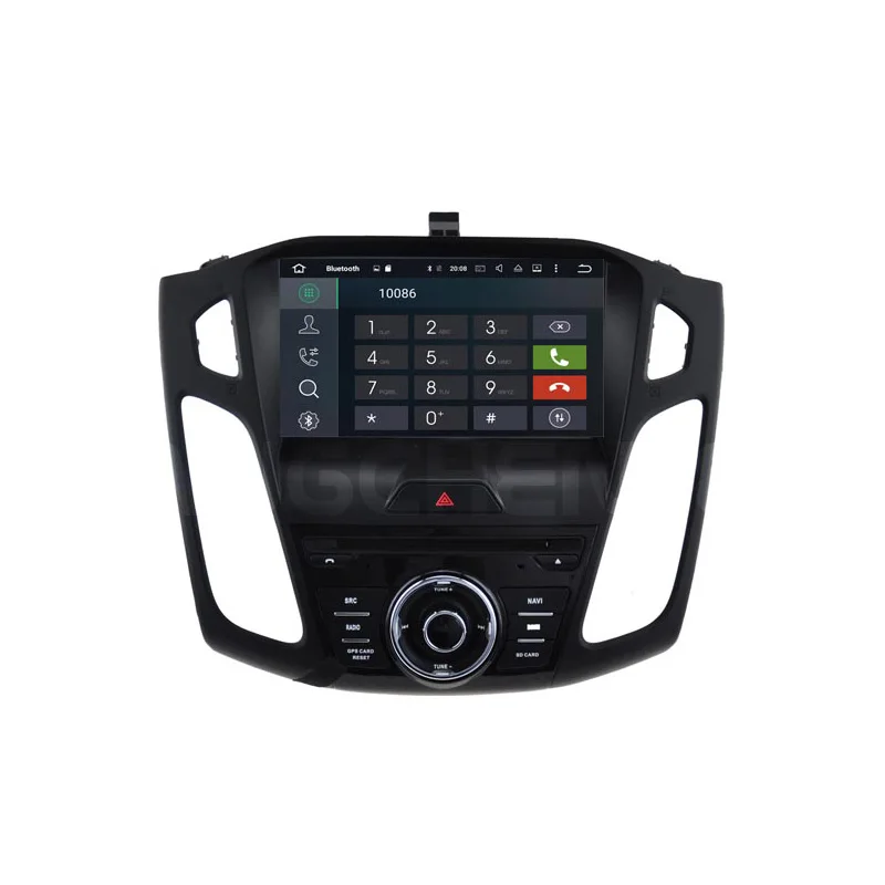 Cheap 2 Din Android 9.0 DVD Player For FORD FOCUS 2015-2017 With Ocat Core 4G 32G IPS Touch Screen BT WiFi Phone Mirror GPS Navigation 2