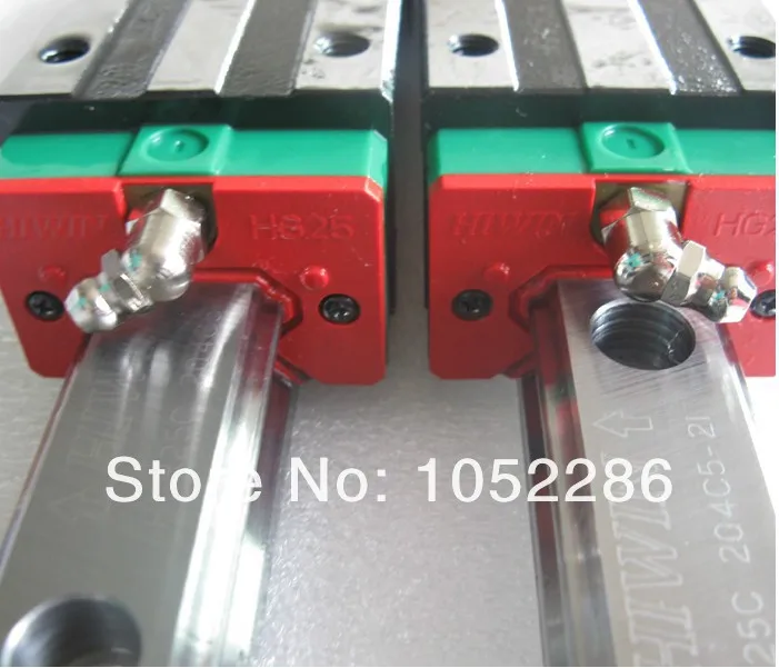 

2pcs 100% original Hiwin HGR20-1600MM and 4pcs HGH20CA narrow blocks