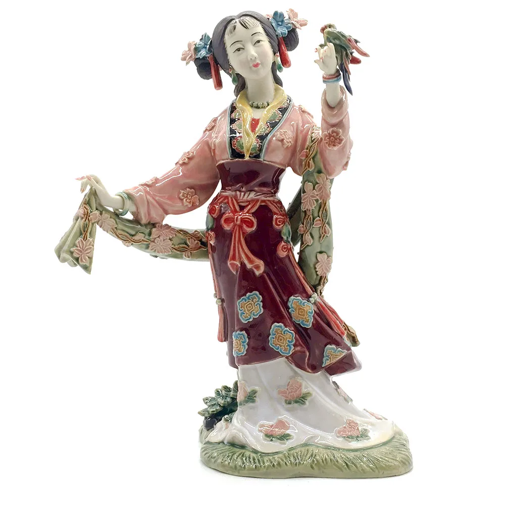 Buy Painted Porcelain Figurine Statue Art Collectible