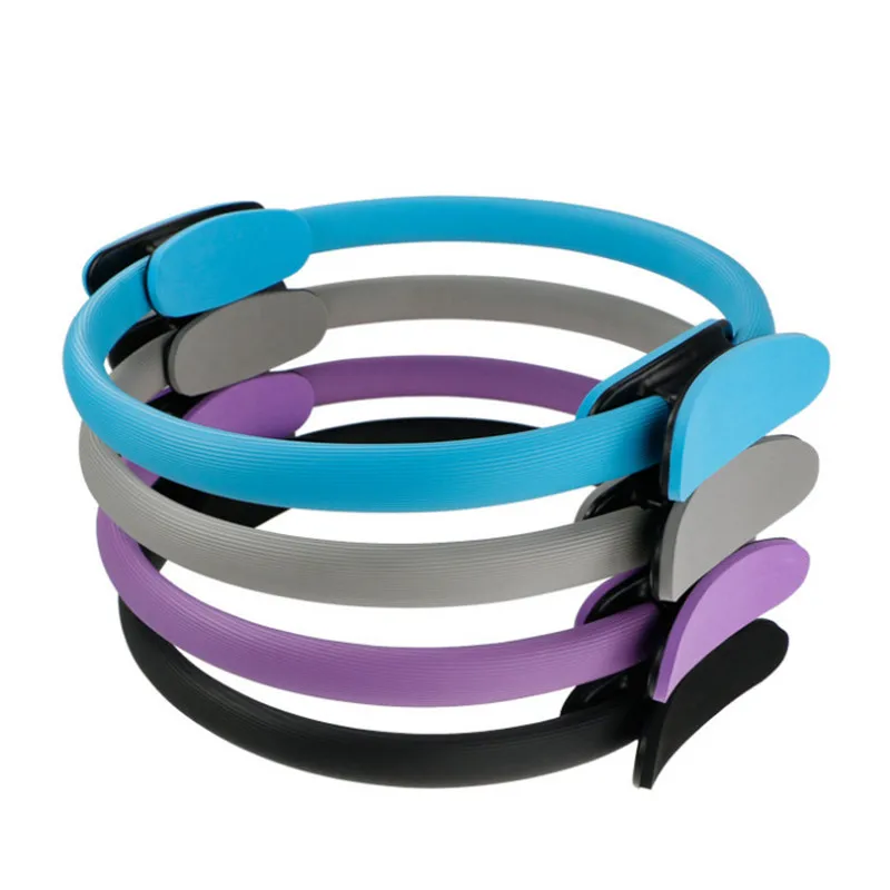 

Pink Dual Grip Training Yoga Pilates Ring For Muscle Exercise Kit Magic Circle Muscles Bod Yoga Fitness Slimming Plasticity Tool