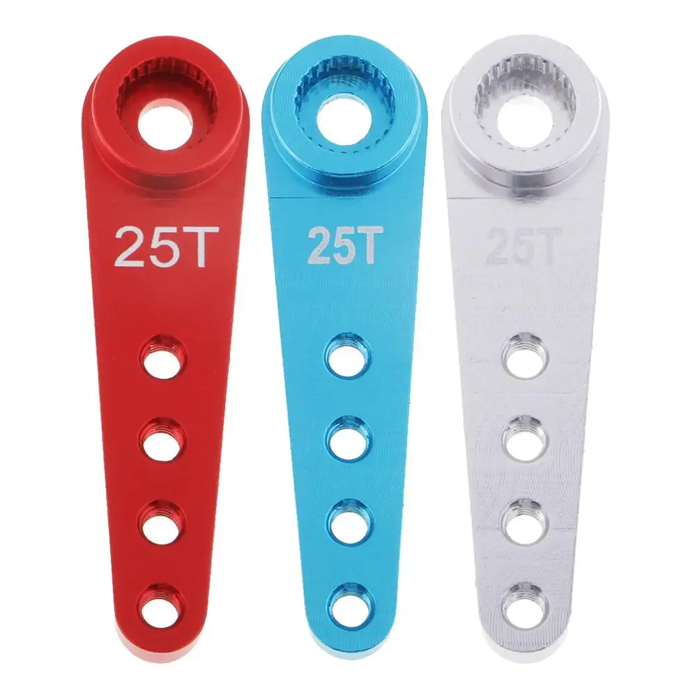 

1PCS 37mm 25T Metal Extension Steering Servo Arm Horn for RC Car Crawler Parts