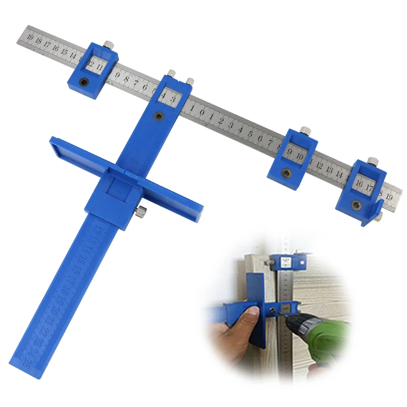 Drillpro Cabinet Hardware Jig Handles and Knobs Drill Guide Sleeve Drawer Pull