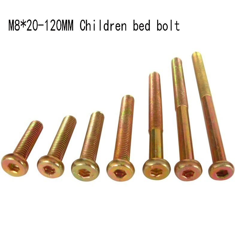 M8 X20 30 40 50 60 70 80 90 100 110 120 мм Детская кровать детское дерево мебели крепеж поперечная