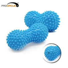 Procircle 2 PCS Fitness Balls Peanut Spiky Massage Ball Set Muscle Pain Relief Trigger Point Therapy & Myofascial Release
