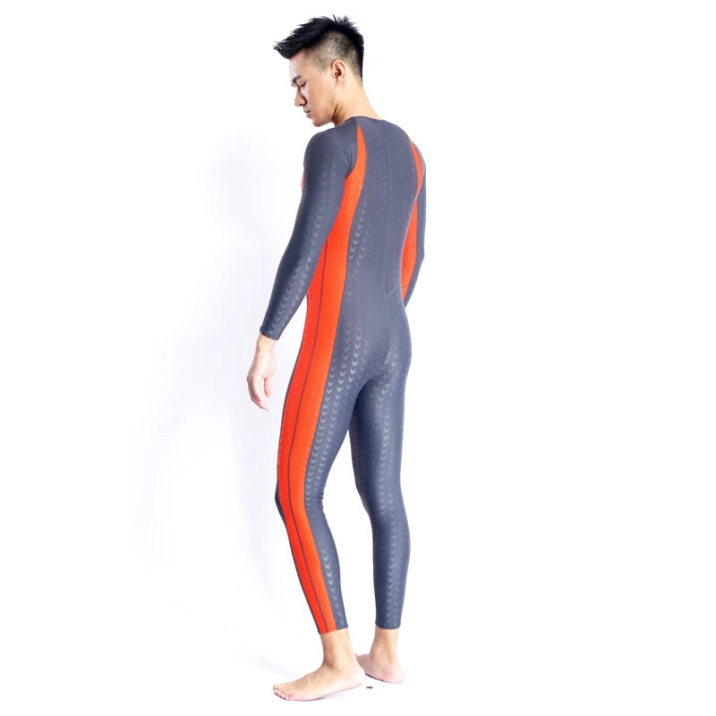 Мужской Профессиональный Цельный купальный костюм для всего тела, Мужской купальный костюм с длинным рукавом для серфинга, спорта, дайвинга, виндсерфинга, Рашгард, одежда для плавания
