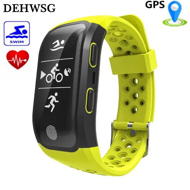 

GPS Band D908 IP68 waterproof smart band real-time heart rate ECG wristband Push message call reminder For Xiaomi IOS PK Fitbits