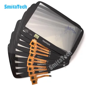 

10pcs/lot 5.0 inch touch screen For TomTom GO 510 GO510 GO5100 capacitive touch screen GPS digitizer glass replacement panel rep