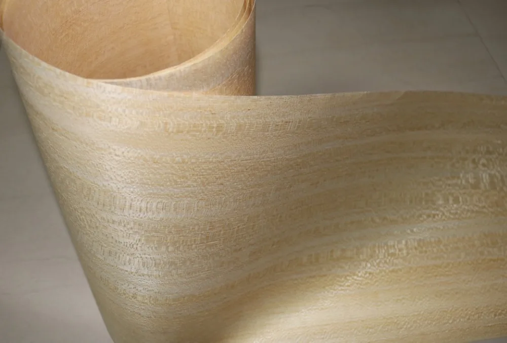 2Pieces/Lot  Length:2.5Meter Width:15cm  Thickness:0.25mm  Solid Wood Veneer loudspeaker Kin