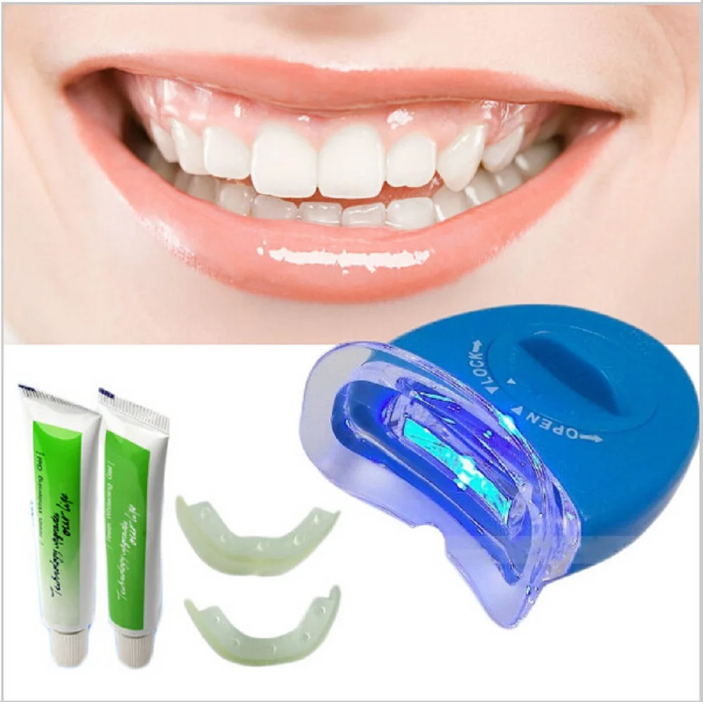 

Teeth Whitening Kit Gel Tooth Whitener Bleaching System Health Dental Oral Care Toothpaste White Light Professional For Home use