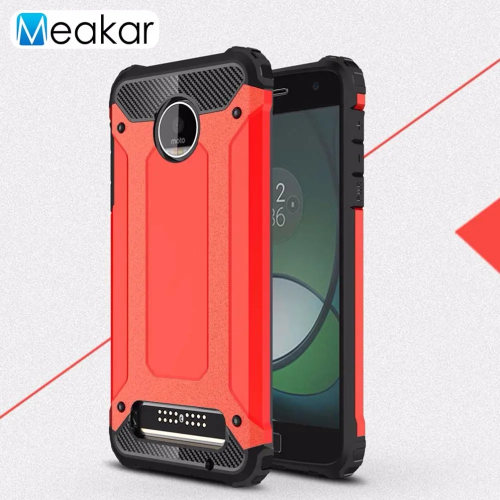 Shockproof Armor Coque Cover 5.5For Moto Z Play Case For Motorola Lenovo Dual Phone Back |