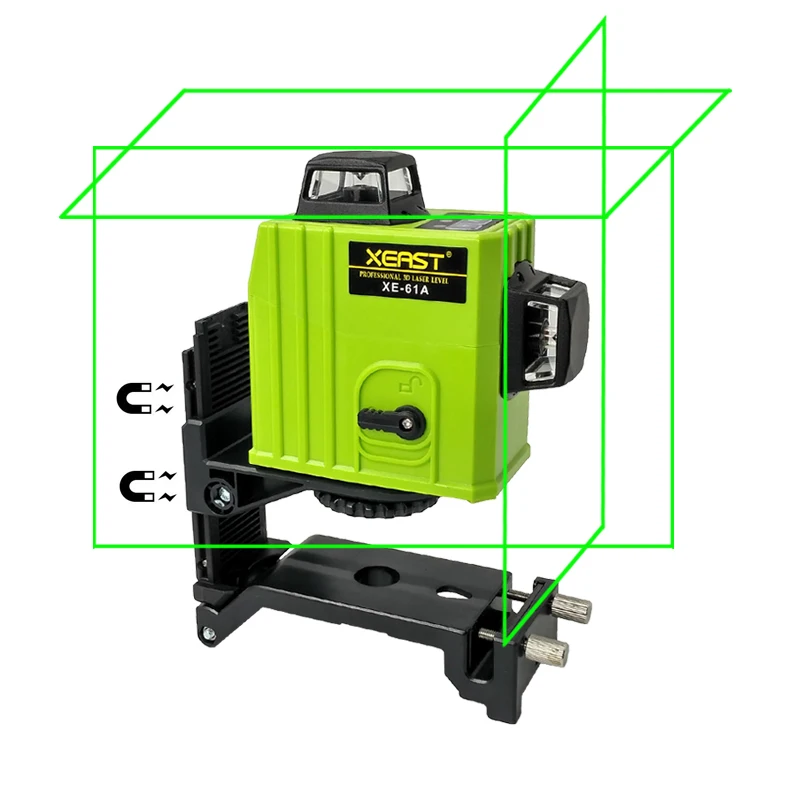 

Xeast XE-61A 12 Lines 3D green Laser Level 360 Self-Leveling Horizontal Vertical Cross laser nivel Laser Beam Line level laser