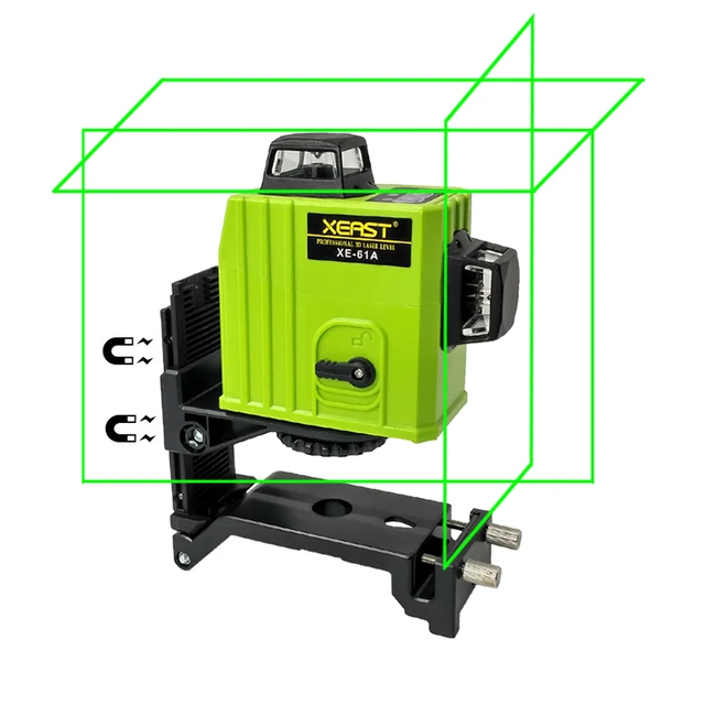 Special Price Xeast XE-61A 12 Lines 3D green Laser Level 360 Self-Leveling Horizontal Vertical Cross laser nivel Laser Beam Line level laser Special Price Xeast XE-61A 12 Lines 3D green Laser Level 360 Self-Leveling Horizontal Vertical Cross laser nivel Laser Beam Line level laser