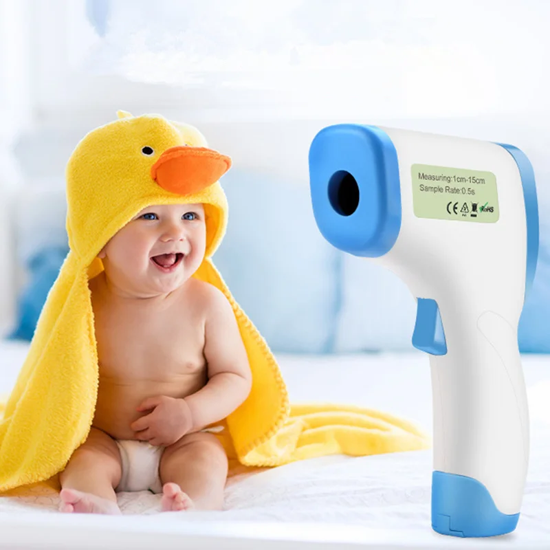 

2018 Muti-fuction Baby/Adult Digital Termomete Infrared Forehead Body Thermometer Gun Non-contact Temperature Measurement Device