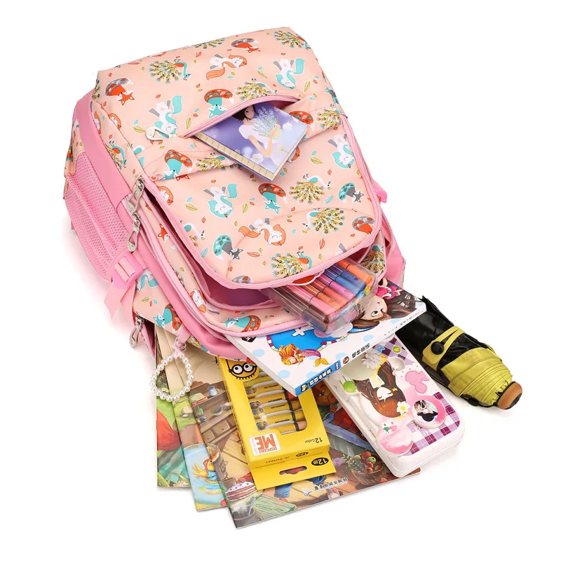 2019 Unicorn School Bags for Teenage Girls Children Back to School Animal Backpacks Pink Cute LightWeight Rucksack Child Satchel (7)