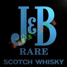 LE187-J& B редкая шотландского виски светодиодный неоновый свет знак домашнего декора ремесла
