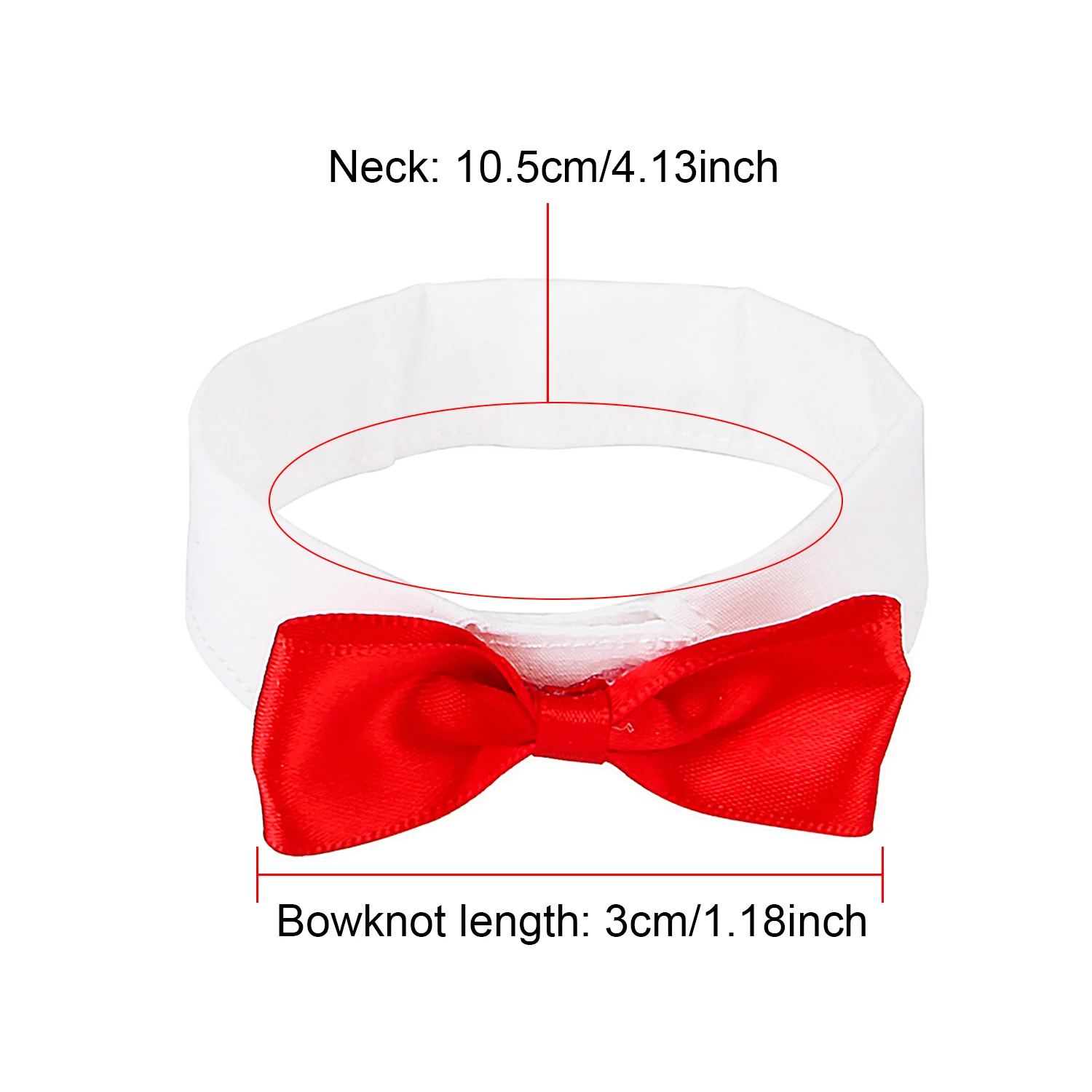 

Cute Funny False Collar Handmade Pet Bow Tie Custome Birdie Decorations Accessories for Bird Parrots Size S